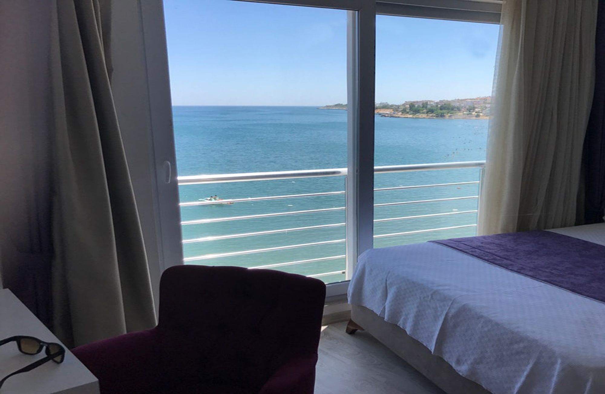 Tepe Beach Hotel Kızkalesi Eksteriør bilde