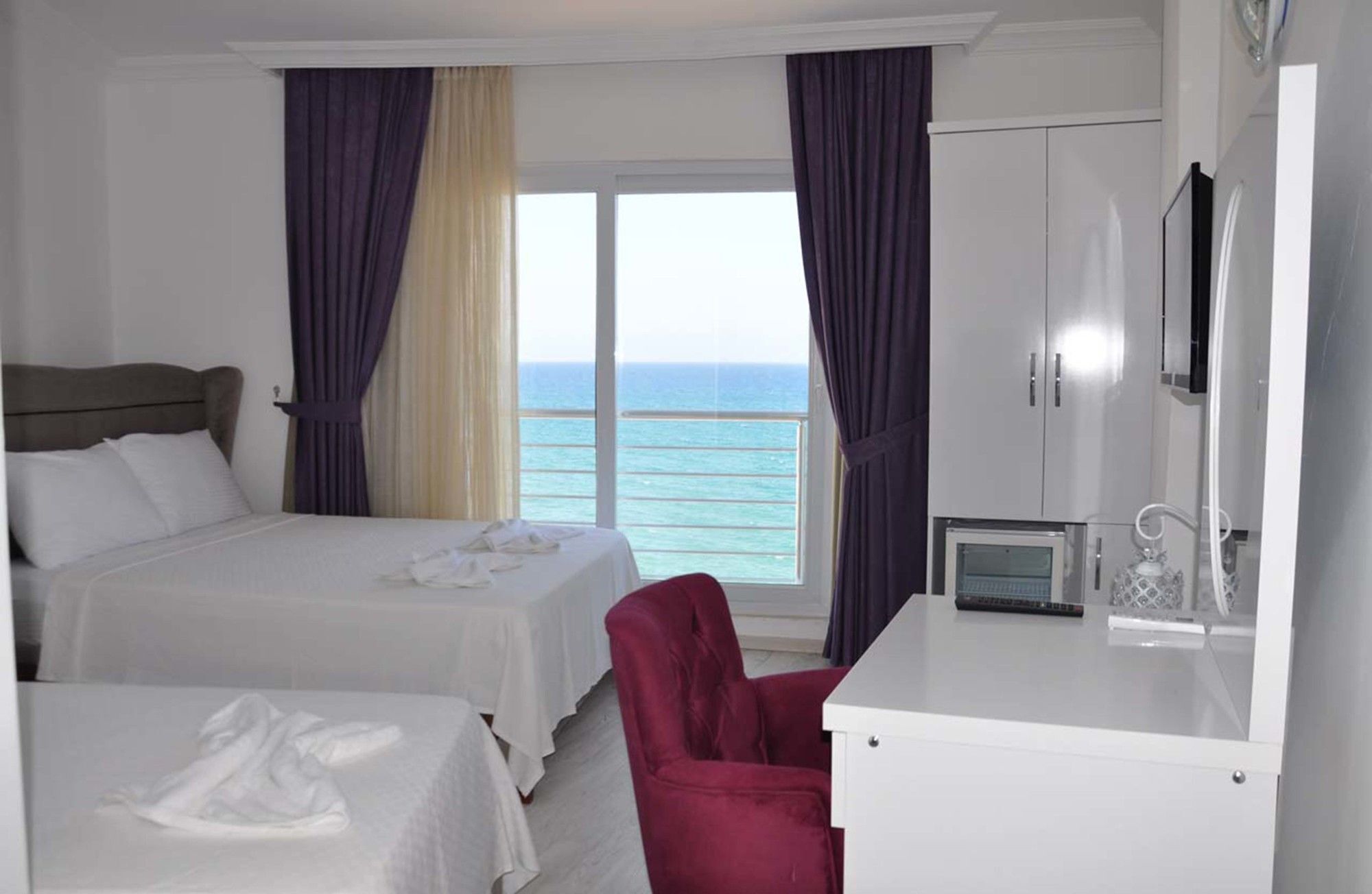 Tepe Beach Hotel Kızkalesi Eksteriør bilde